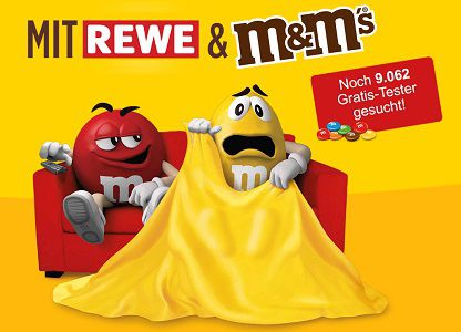 M&M’s bei Rewe kaufen, ausprobieren und Geld zurück holen