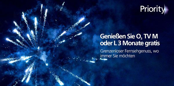 o2 TV M und o2 TV L drei Monate gratis oder O2 TV Türkei einen Monat gratis