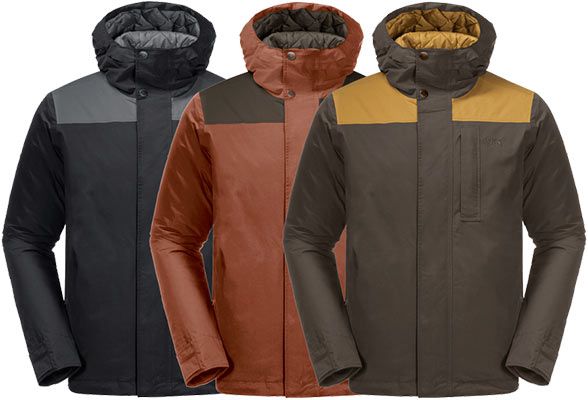 Jack Wolfskin Winterjacke OAKWOOD JACKET M in 4 Farben für je 183,21€ (statt 210€)