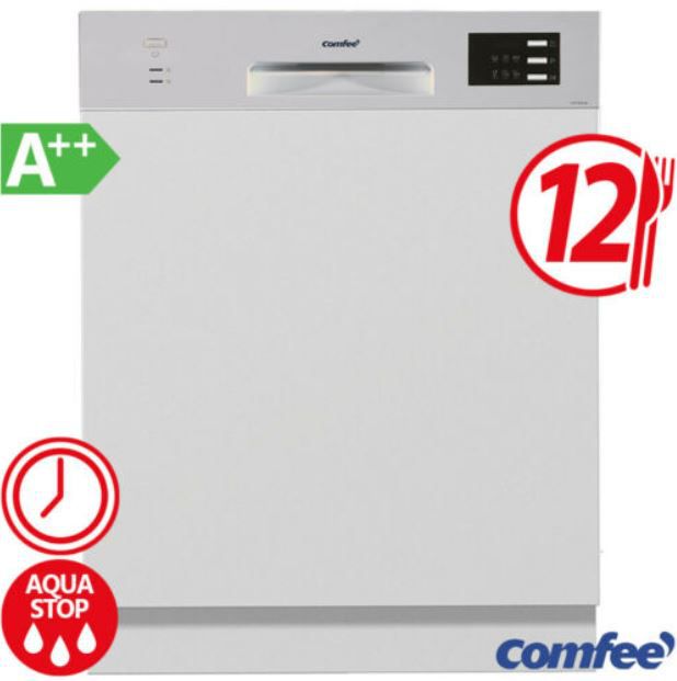 Comfee CGT 612 di    teilintegrierte Geschirrspülmaschine A++ für 259,99€ (statt 299€)