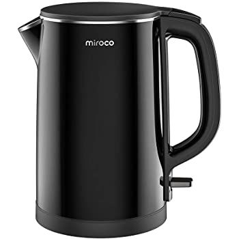 Miroco Wasserkocher (1,5L) aus Edelstahl mit 2150W für 23,99€ (statt 36€)