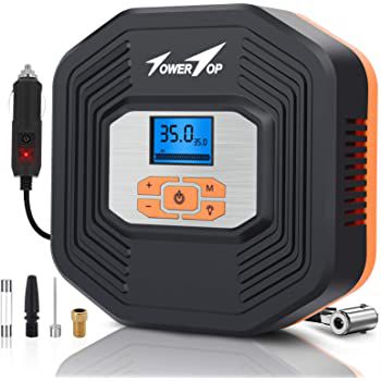 TowerTop 12V Auto Luftpumpe für 12,49€ (statt 35€)