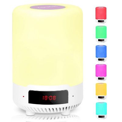 RUMIA LED Nachtlicht mit Bluetooth Lautsprecher und 1200mAh Akku für 14,49€ (statt 29€)