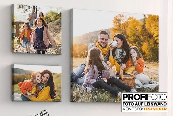 GRATIS! Foto Leinwand 30x20cm mit 2cm Rahmenstärke zzgl. einmalig 6,90€ Versand