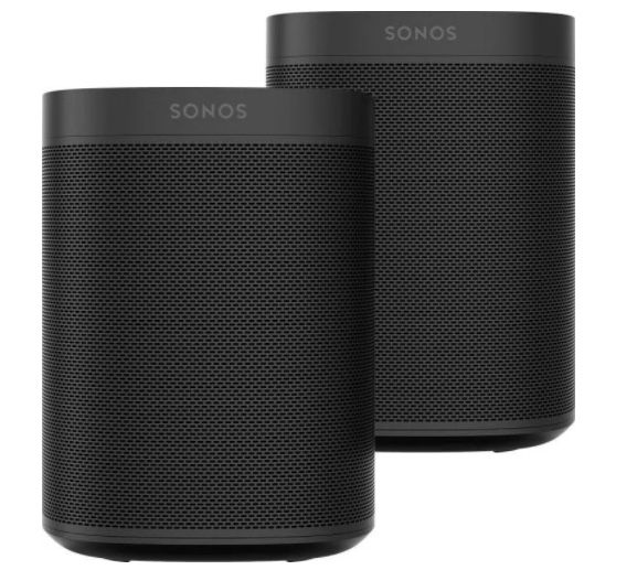 2er Pack Sonos One SL mit WLAN und AirPlay2 für 325€ (statt 378€)