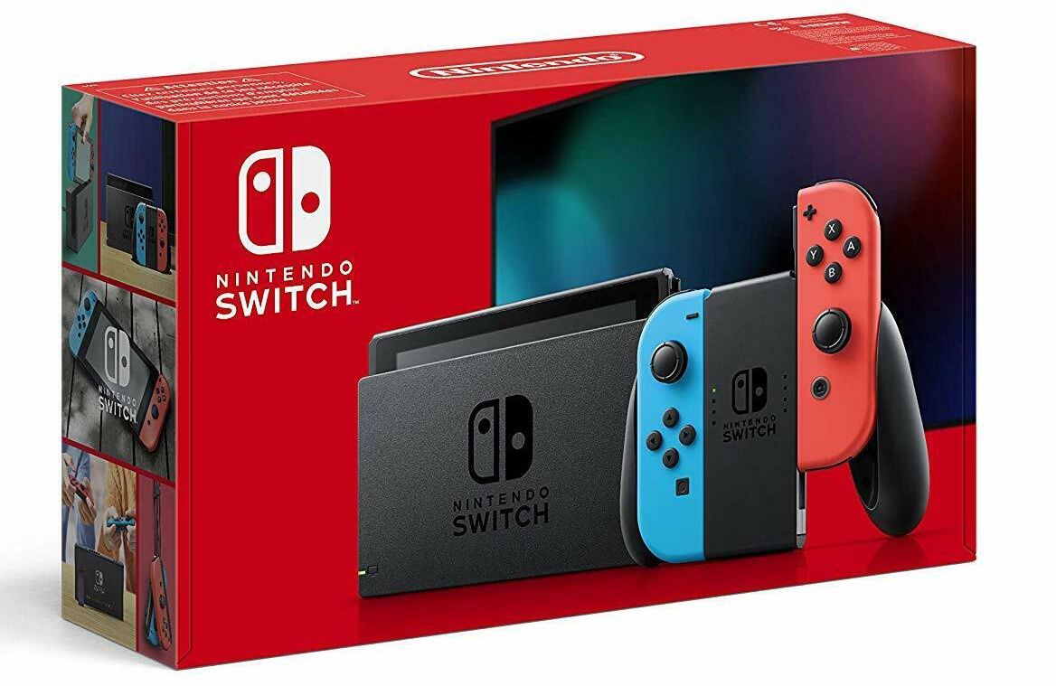 Nintendo Switch mit Joy Cons in Rot Blau oder Grau für 273,29€ (statt 314€)