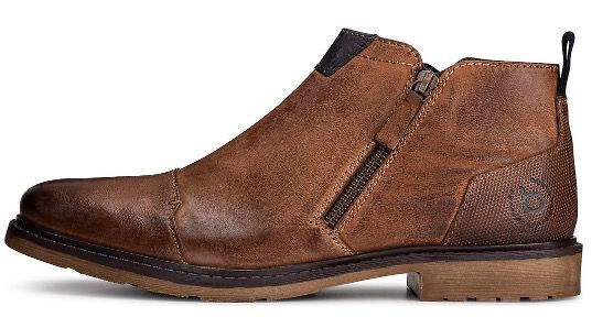 Bugatti Herren Stiefelette Vandal II in Mittelbraun für 38,23€ (statt 50€)