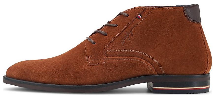 Tommy Hilfiger Derby Schnürer Signature in Hell  oder Dunkelbraun für 77,95€ (statt 110€)