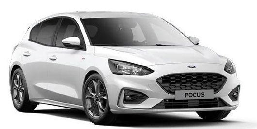 Ford Focus ST Line Hybrid 1.0 EcoBoost mit 155 PS für 149€ mtl.   LF: 0.54