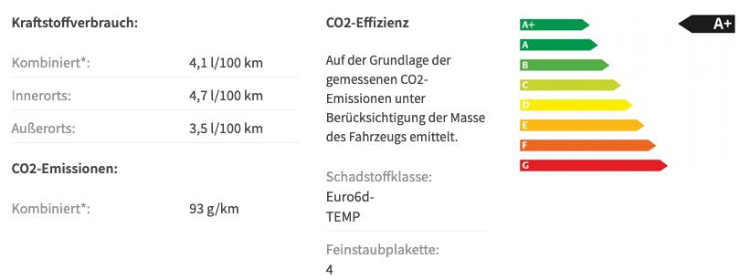 Ford Focus ST Line Hybrid 1.0 EcoBoost mit 155 PS für 149€ mtl.   LF: 0.54