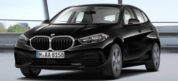 Privat: BMW 116i mit 109PS in Schwarz für 145€ mtl.   LF 0,64