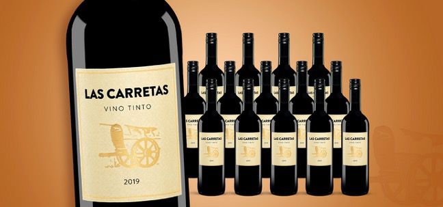 15x Las Carretas 2019 Berliner Wein Trophy goldprämiert ab 40,89€ (statt 75€)