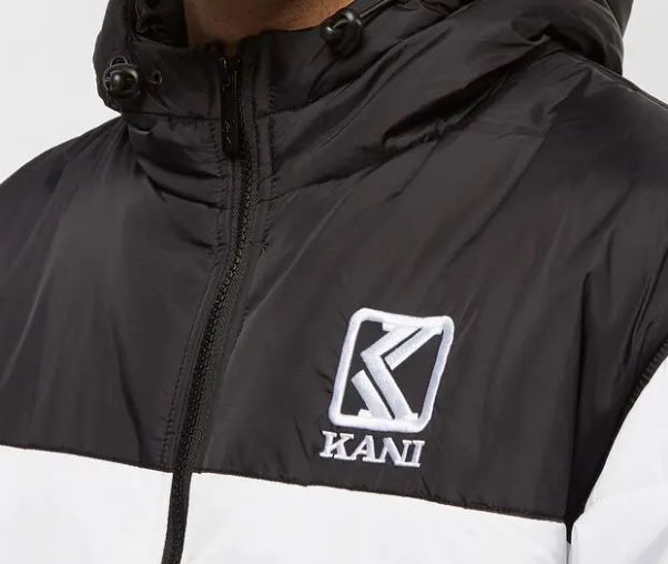 Karl Kani OG Hooded Block Puffer Jacke für 51€ (statt 66€)