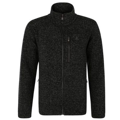 Schöffel Herren Fleecejacke Lucas III mit Brusttasche in Schwarz für 83,30€ (statt 108€)