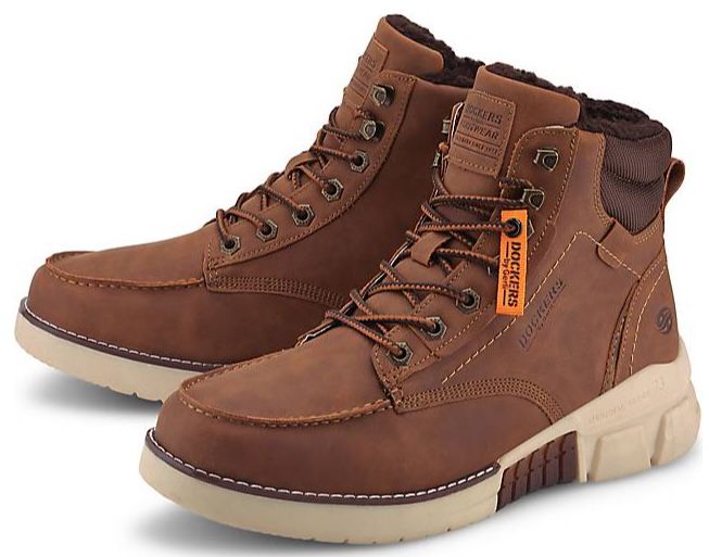 Dockers Boots mit weichem Warmfutter in Mittelbraun für 41,97€ (statt 51€)