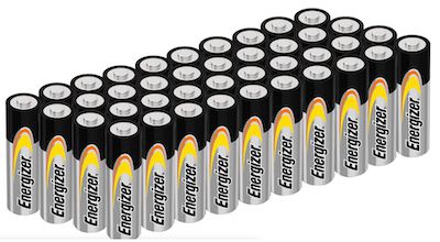 40er Pack Energizer Alkaline Power Mignon Batterie (AA) für 6,99€ (statt 17€)