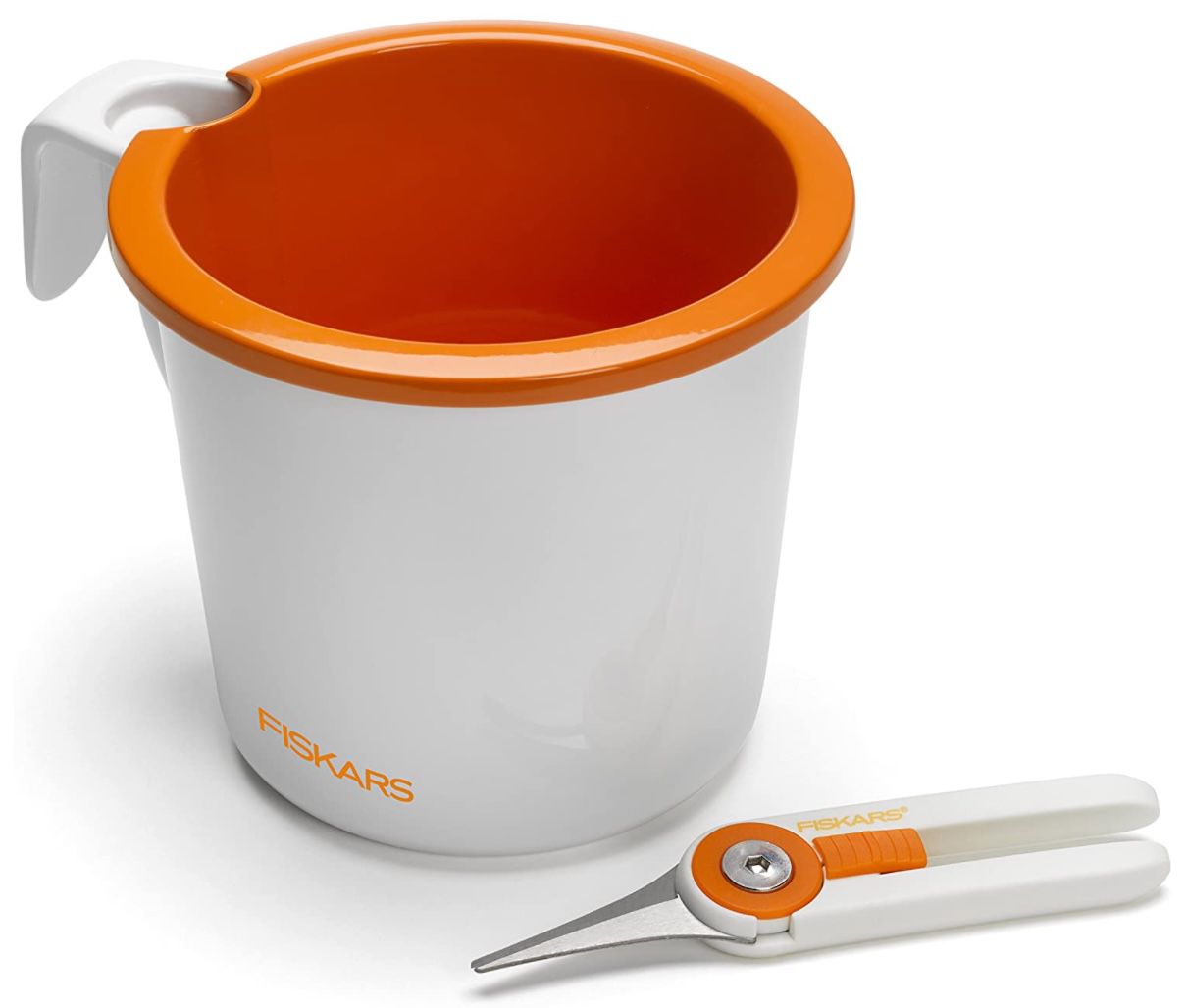 3er Set Fiskars Kräutertöpfe mit Gartenscheren für 14,90€ (statt 30€)