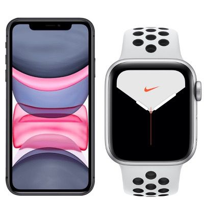 Apple iPhone 11 + Apple Watch 5 Nike LTE für 29€ mit O2 Allnet inkl. 120GB LTE für 44,99€ + 12Monate Netflix, Sky Ticket oder o2 TV