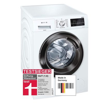 Siemens WM14G400 iQ500 Waschmaschine 8kg für 478,95€ (statt 588€)