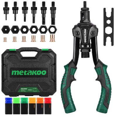 METAKOO Nietmutternzange MNR01 mit 7 Dornen und 70 Nietmuttern für 39,99€ (statt 56€)