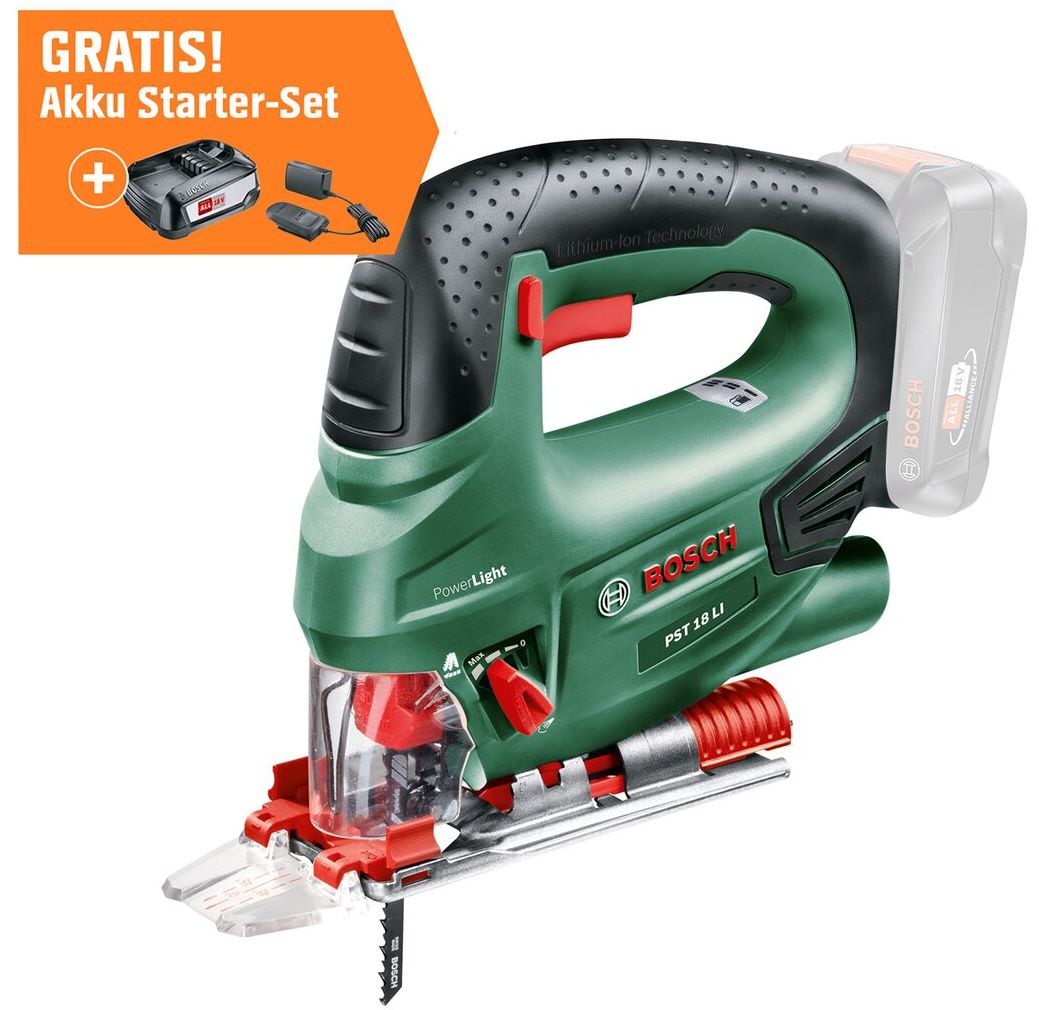 Bosch PST 18 LI Akku Stichsäge inkl. 2,5 Ah Akku für 64,99€ (statt 117€)   nur Abholung