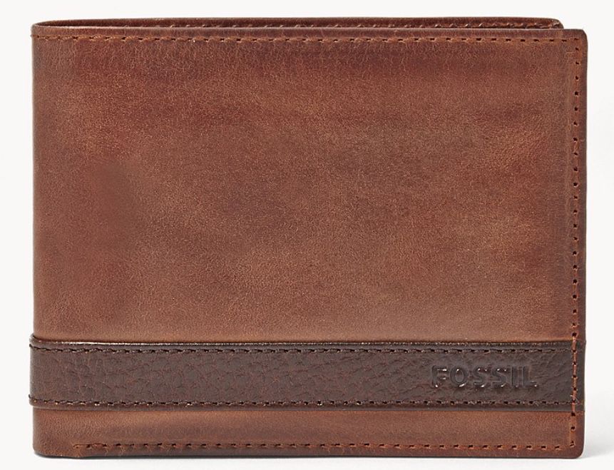 Fossil Geldbörse Quinn L Zip Bifold aus Leder für 23,80€ (statt 48€)