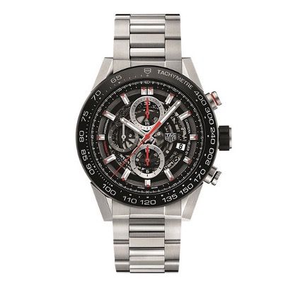 TAG Heuer Chronograph Carrera Manufakturkaliber Automatikuhr für 3.636€ (statt 4.590€)