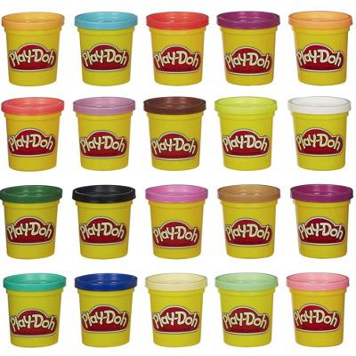 Hasbro Play-Doh Knete Super Farbenset mit 20 verschiedenen Farben für 11,39€ (statt 15€) &#8211; Prime