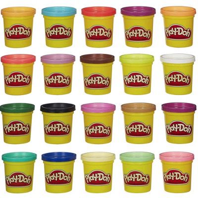 Hasbro Play-Doh Knete Super Farbenset mit 20 Dosen für 15,42€ (statt 20€)