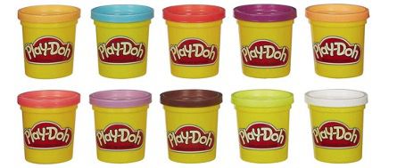 Hasbro Play Doh Knete Super Farbenset mit 20 Dosen für 9,49€ (statt 17€)