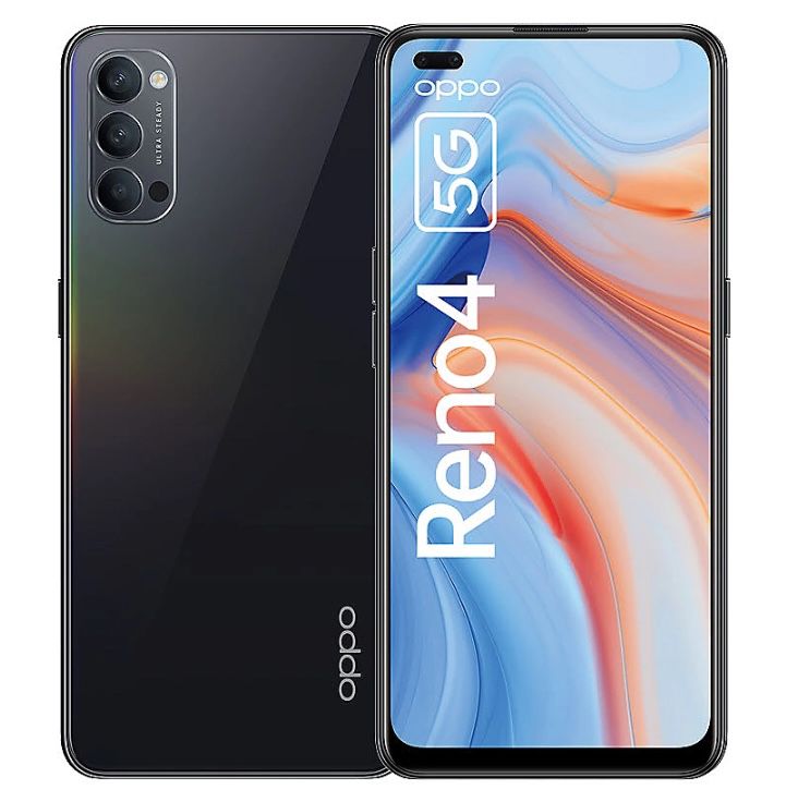 Oppo Reno4 5G   6,4 Zoll Smartphone mit 128GB/8GB für 309€ (statt 353€)