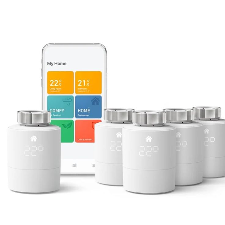 🔥 tado Smart Starter Kit V3+ mit 5 Thermostaten für 289,95€ (statt 393€)
