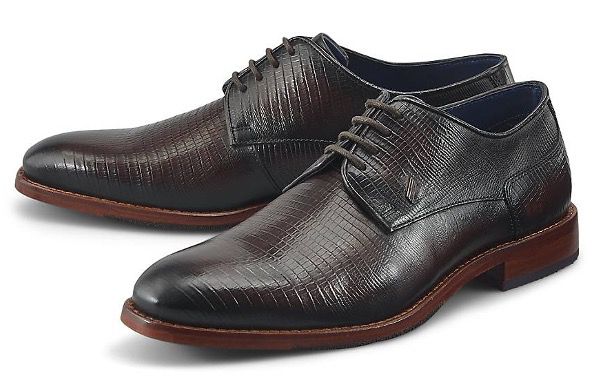 Daniel Hechter Business Herren Leder Schuhe Gysbert in Braun für 71,82€ (statt 110€)