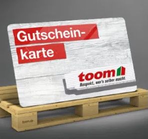 🪛 ⚒️ Heute: toom Baumarkt je 100€ Warenwert einen 20€ Gutschein gratis