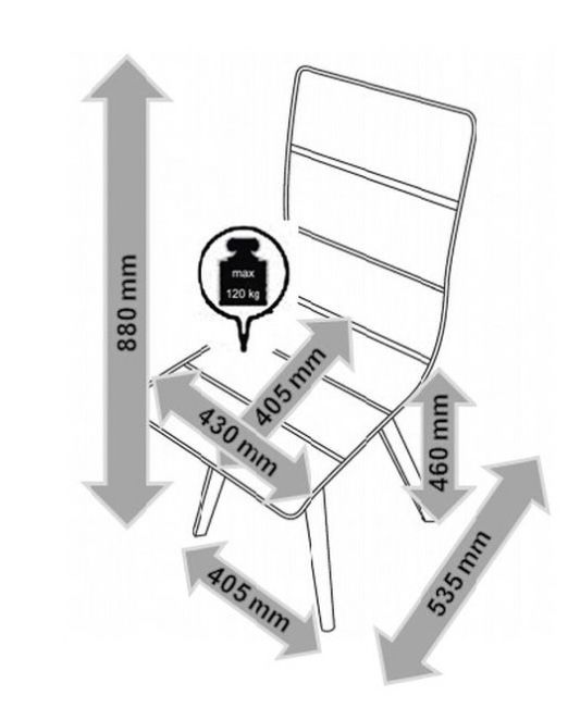 Bessagi Stuhl Tim bis maximal 120kg für 30,45€ (statt 35€)