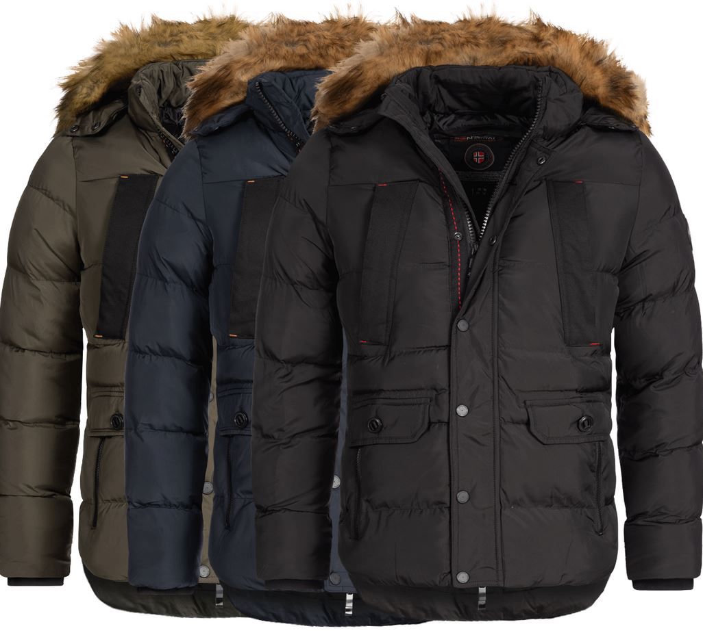 Geographical Norway Abiosaure Herren Parka für je 49,90€ (statt 80€)