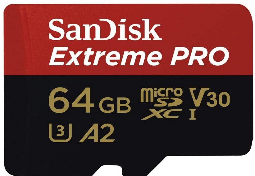 SANDISK Extrem Pro 64GB Micro SDXC Speicherkarte mit 170 MB/s für 11,99€ (statt 18€)