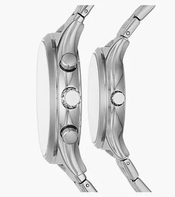 Fossil Fenmore Damen  & Herrenuhr im Set für 69,50€ (statt 120€)