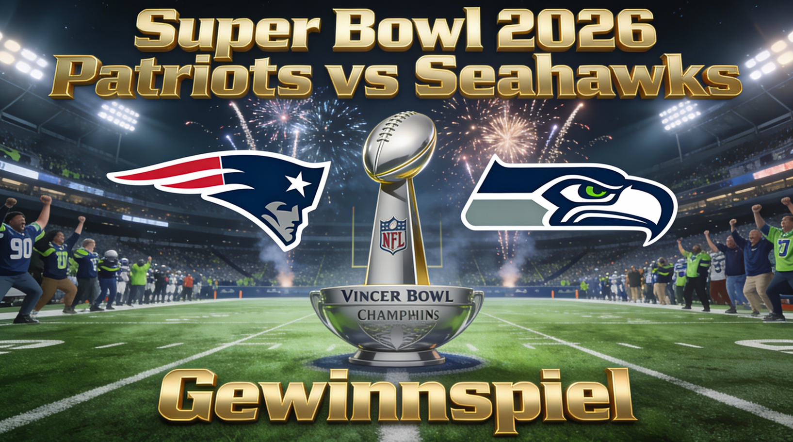 🏈🏆Super Bowl 2026 Gewinnspiel – Sieger tippen: 1 von 5 je 25€ Amazon Gutscheinen gewinnen! 🏈🏆Super Bowl 2026 Gewinnspiel – Sieger tippen: 1 von 5 je 25€ Amazon Gutscheinen gewinnen!
