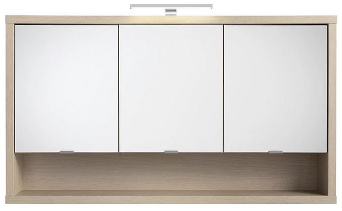 Ladama Spiegelschrank (123/69/22cm) mit Beleuchtung ab 195,30€ (statt 279€)