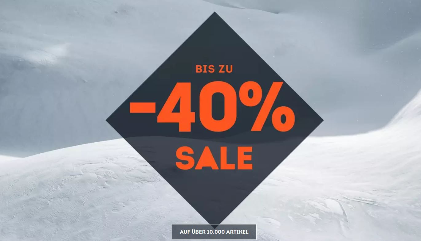 SportScheck mit 40% Rabatt im Sale + 20% extra   günstige Sportfashion