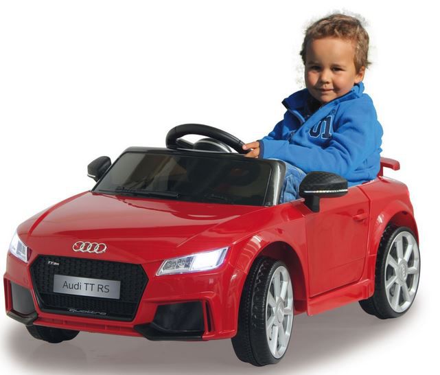 JAMARA Elektro Audi TT RS 12V Schwarz  o. Rot für 124,99€ (statt 174€)