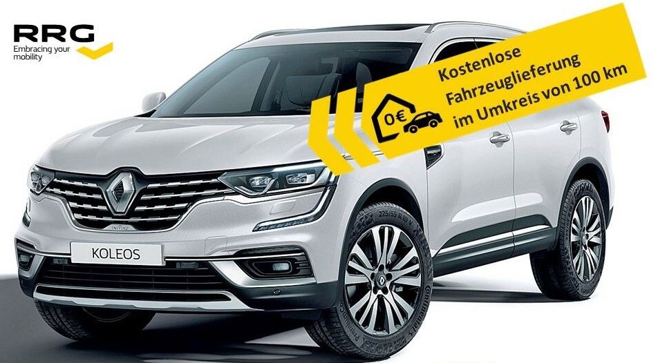 Gewerbe: Renault Koleos Initiale Paris mit 184 PS für 141,12€ mtl. netto   LF 0.31