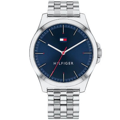 Tommy Hilfiger Herren Analog Quarz Uhr 1791713 aus Edelstahl für 79,91€ (statt 95€)