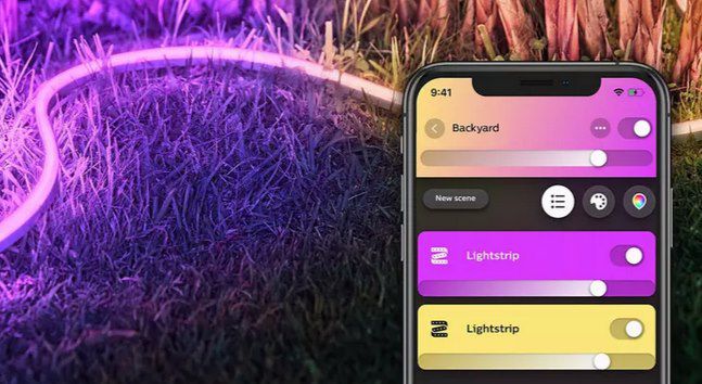 Philips Hue 2m Outdoor LightStrip für 73,94€ (statt 82€)