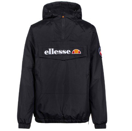 Ellesse Monterini Windbreaker in Schwarz für 59,31€ (statt 73€)   S, M & L