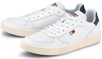 Tommy Jeans Herren Leder Sneaker Essential Cupsole für 46,71€ (statt 62€)