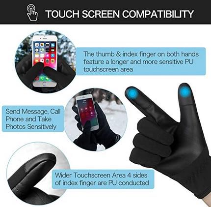 Unigear Touchscreen Handschuhe Anti Rutsch und Atmungsaktiv 6,49€ (statt 13€)