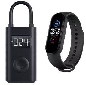 Xiaomi Mi Band 5 + elektr. Luftpumpe mit bis zu 10 bar ab 54€ (statt 62€)