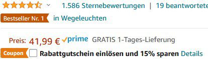 12x FLOWood Solar Bodenleuchte mit je 8 LEDs aus Edelstahl für 18,89€ (statt 42€)